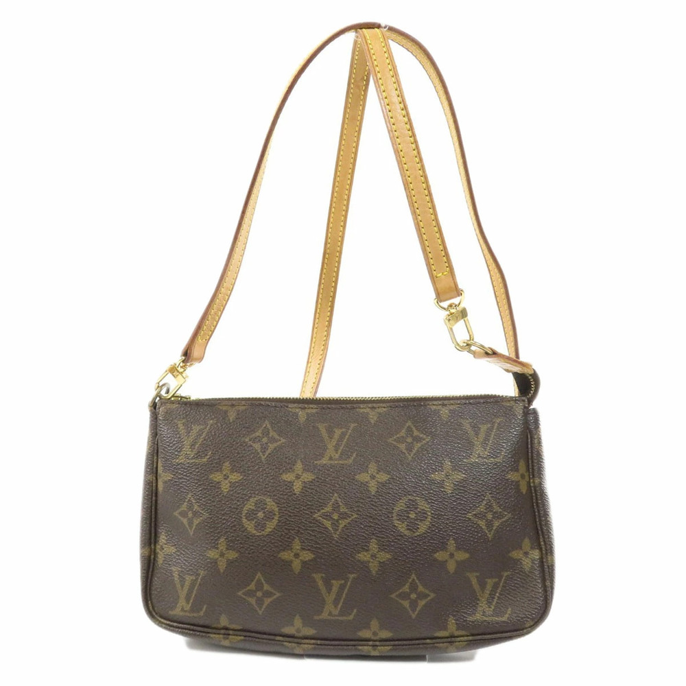 Louis Vuitton Pochette Accessoires Monogram Shoulder Bag Canvas - Picture 11 of 11
